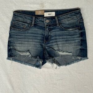 BKE Distressed Blue Jean Shorts